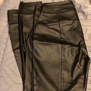 New York & Company Faux Leather Pants.